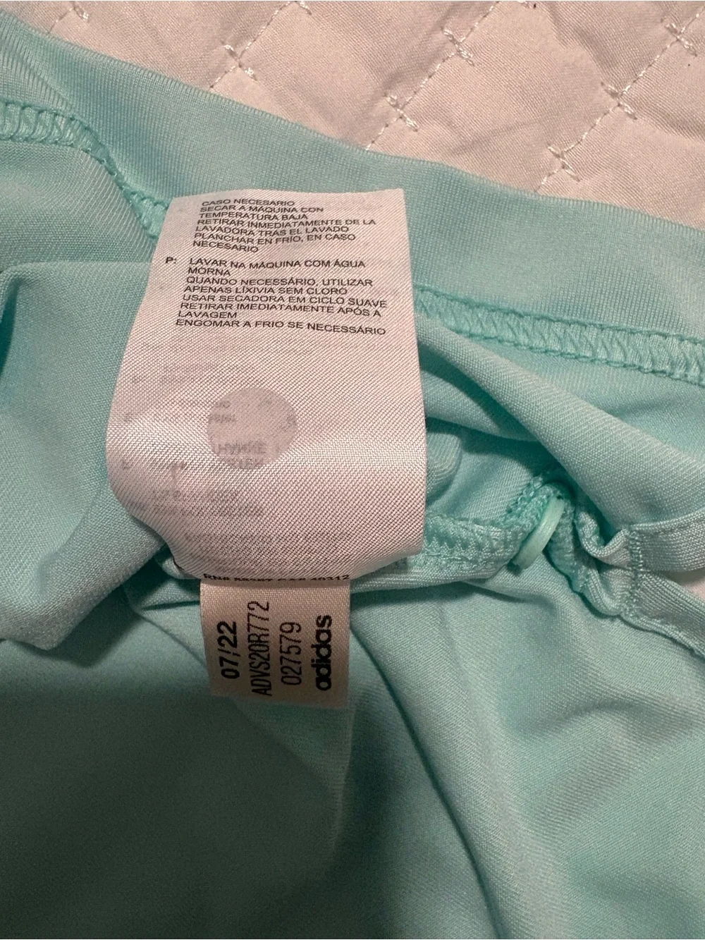adidas Men’s Light Mint Polo Shirt